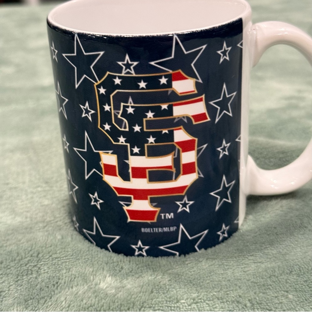 San Francisco Giants Patriotic Stars & Stripes Coffee Mug MLB Boelter